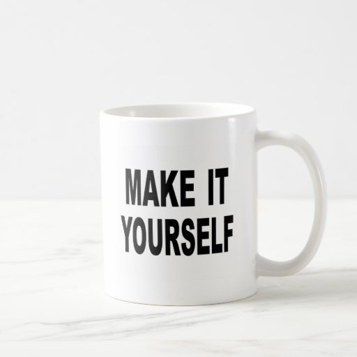 Make It Yourself Custom Coffee Mug Zazzle