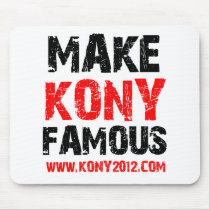 Make Kony Famous - Kony 2012 Mousepad