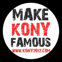 Make Kony Famous - Kony 2012 stickers
