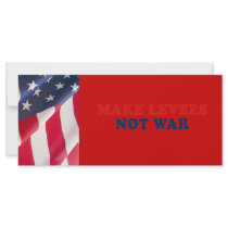 Make Levees not war rack cards