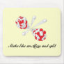 make like an atom and split mouse mat