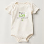 Make Love Not Carbon Onesie