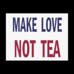Make Love Not Tea postcards