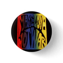 Make Love Not War Buttons