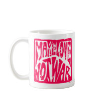 Make Love, Not War - Hippie Design for Peace Mugs