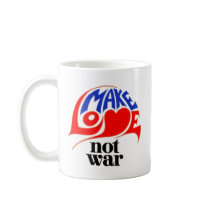 Make Love Not War mugs