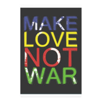 Make Love Not War posters