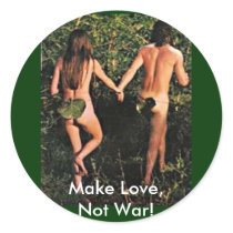 Make Love, Not War! stickers by Regella Make Love, Not War! stickers