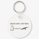 Make Love.Not War. The Old saying with a twist. keychains by neildream Make Love.Not War. The Old saying with a twist. keychains