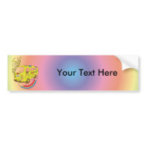 Make Love Not War Van ~ 60s Hippie Peace Sign Bumper Sticker