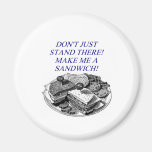 make me a sandwich! fridge magnets