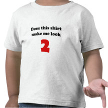 Make Me Look 2 Toddler Light Shirts