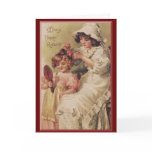 greeting card, mothers day card, vintage print,
