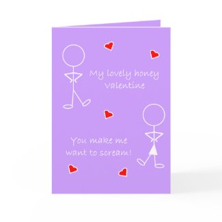 Make me Scream! card