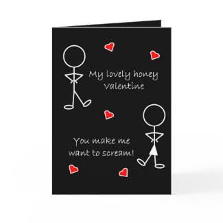 Make me Scream! card