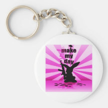Make My Day Keychain