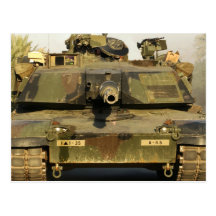 Make My Day M1A1Abrams MBT Post Card