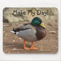 "Make My Day" Mousepad mousepads