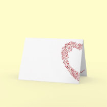Make My Heart Complete Entangled Heart Card