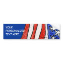 Make My Own Patriotic Bumper Sticker bumper stickers