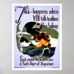 Make New Orleans Safe 1943 WPA Print
