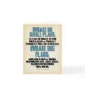 Make No Small Plans note card by RockingHorseGraphics Make No Small Plans note card