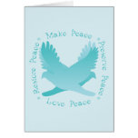 Make Peace, Restore Peace, Preserve, Love Peace cards
