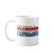Make progress be Progressive mugs