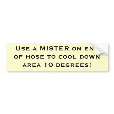 Make Rain! Bumper Sticker by farmer77