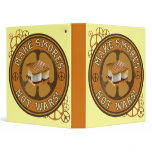 Make S'mores Not Wars! Vinyl Binder