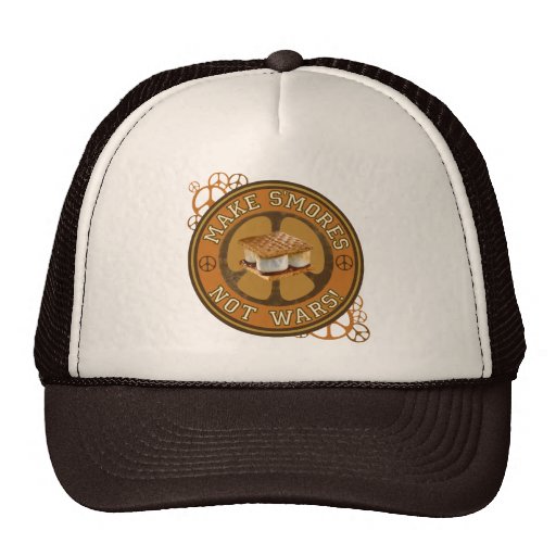 Make Smores Not Wars Cap Mesh Hat