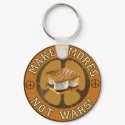 Make S'mores Not Wars keychains by Shamrockz Make S'mores Not Wars keychains