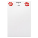 Make sure you never forget to seal with a kiss stationery