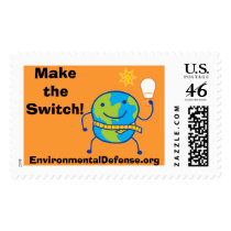 Make the Switch!, EnvironmentalDefense.org postage by EnvironmentalDefense Make the Switch!, EnvironmentalDefense.org postage