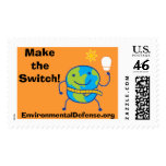 Make the Switch!, EnvironmentalDefense.org Stamp
