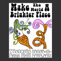 Make The World A Brighter Place Mermaid posters