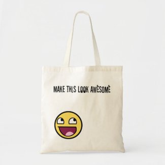 Make This Look Awesome Tote bag