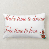 Make Time To Dream American MoJo Pillow