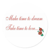 Make Time To Dream Sticker