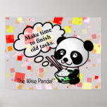 Make time to finish old tasks posters