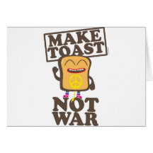 Make toast emergency was card