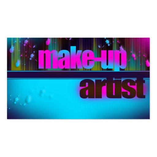 Make-up Artist Business Card