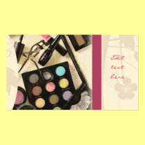 Make up Artist Business Card business cards