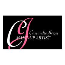 Make-Up Artist Business Cards