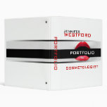 Make-Up Artist Portfolio Binder binders