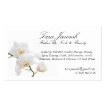 Make up, Beauty and Nails Business Card