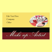 Make Up Business Card #4 business cards