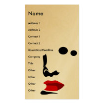 make up business cards