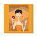 make-up fridge magnet