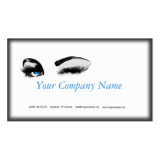 Make-up Specialist Business Card Template